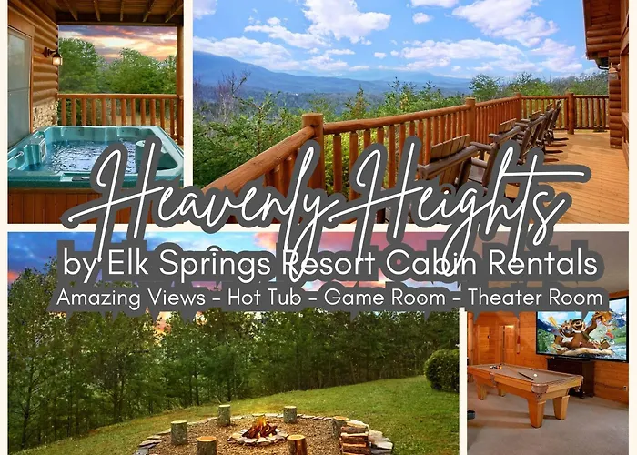 Family Fun Cabin Theater Room Hot Tub Gatlinburg